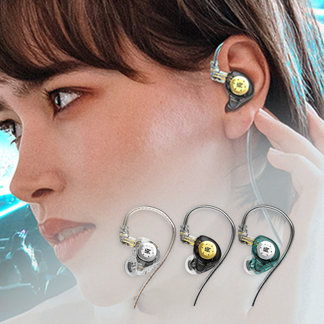 KZ EDX Pro In-Ear Monitors – Bass & Noise Cancelling