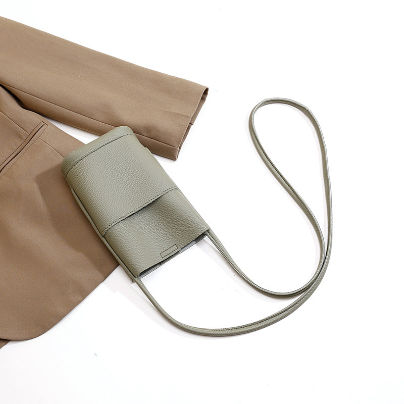 High-grade Soft Leather Mobile Phone Bag Female – image 8