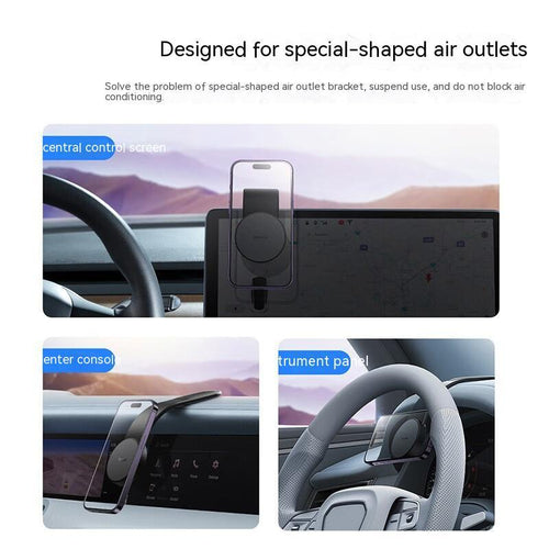 15W Wireless Charging Car Mount – Magnetic & Flexible – image 2