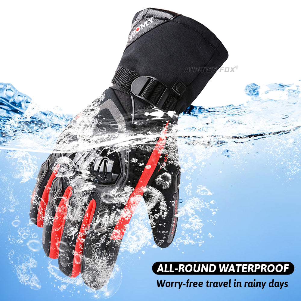 Winter Motorcycle Touch Screen Gloves – main image