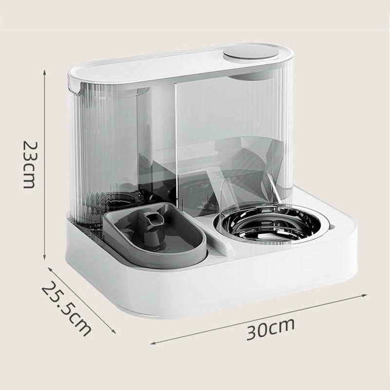 2 In 1 Automatic Cat Feeder Water Dispenser Dry Wet – image 4