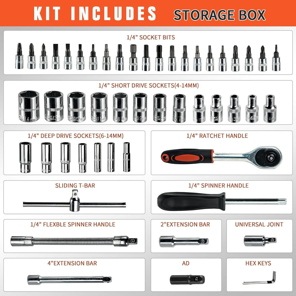 53-Piece Drive Socket Set – image 7
