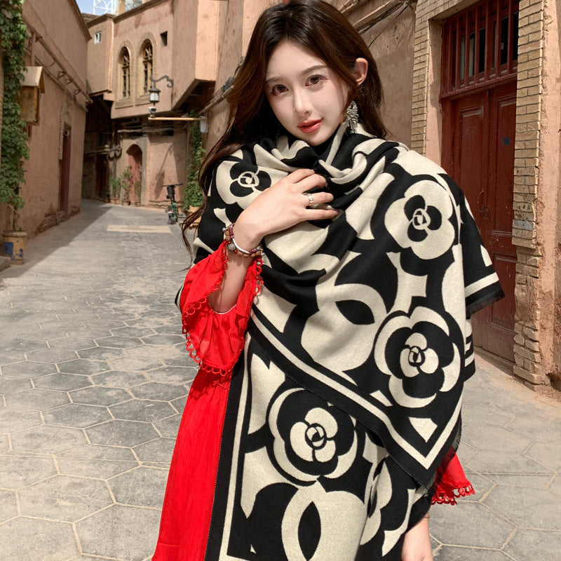 Retro Soft Winter Scarf – image 2