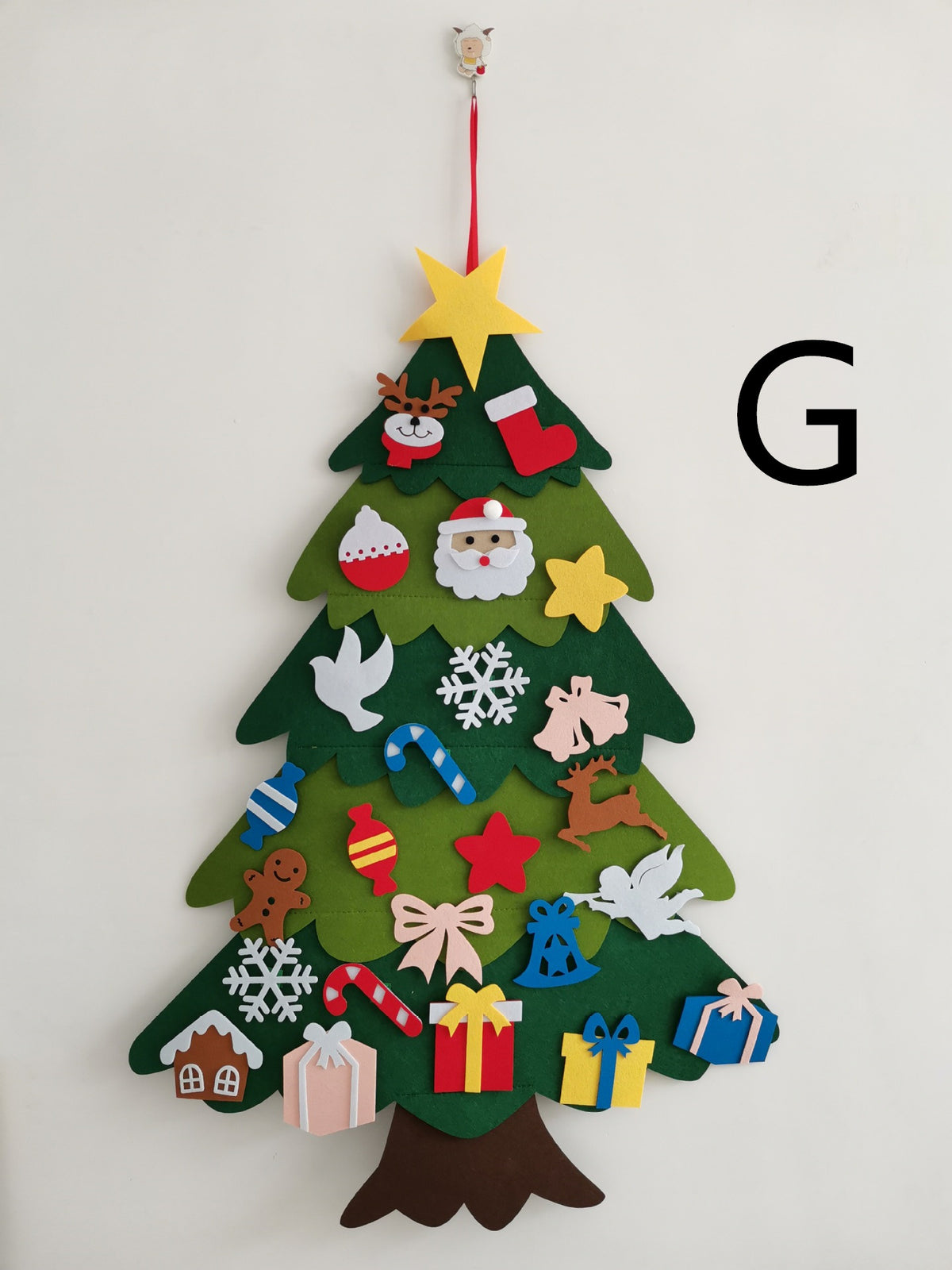 DIY Felt Christmas Tree With Three-dimensional – image 17