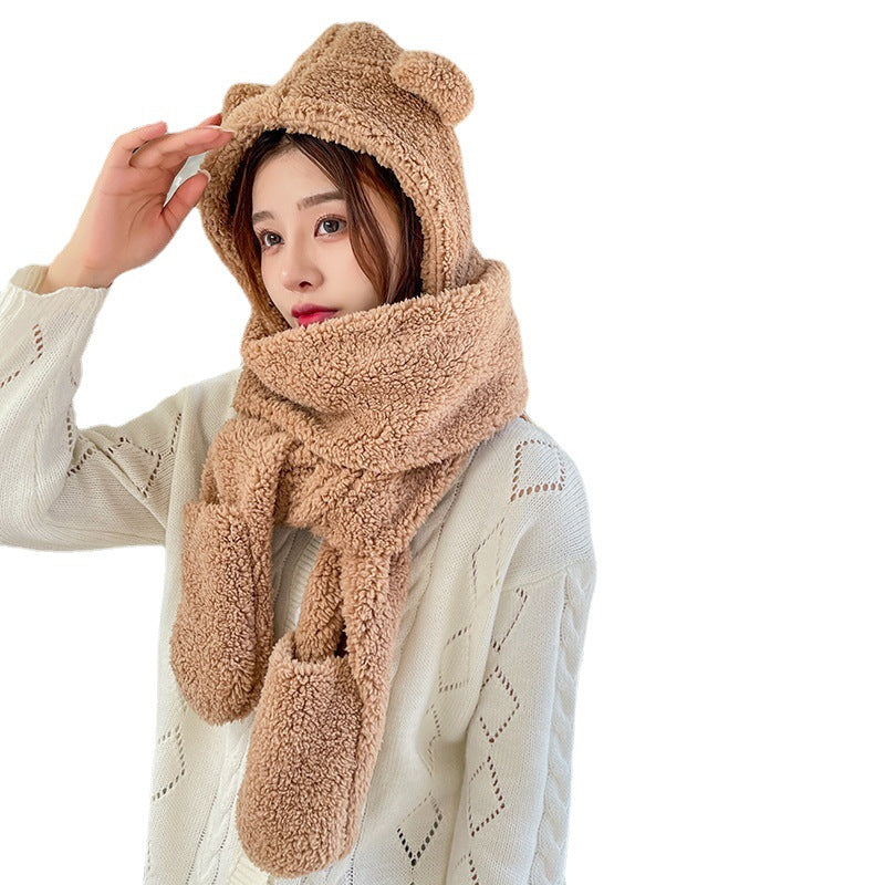 Animal Ears Hat, Gloves & Scarf Set – image 2