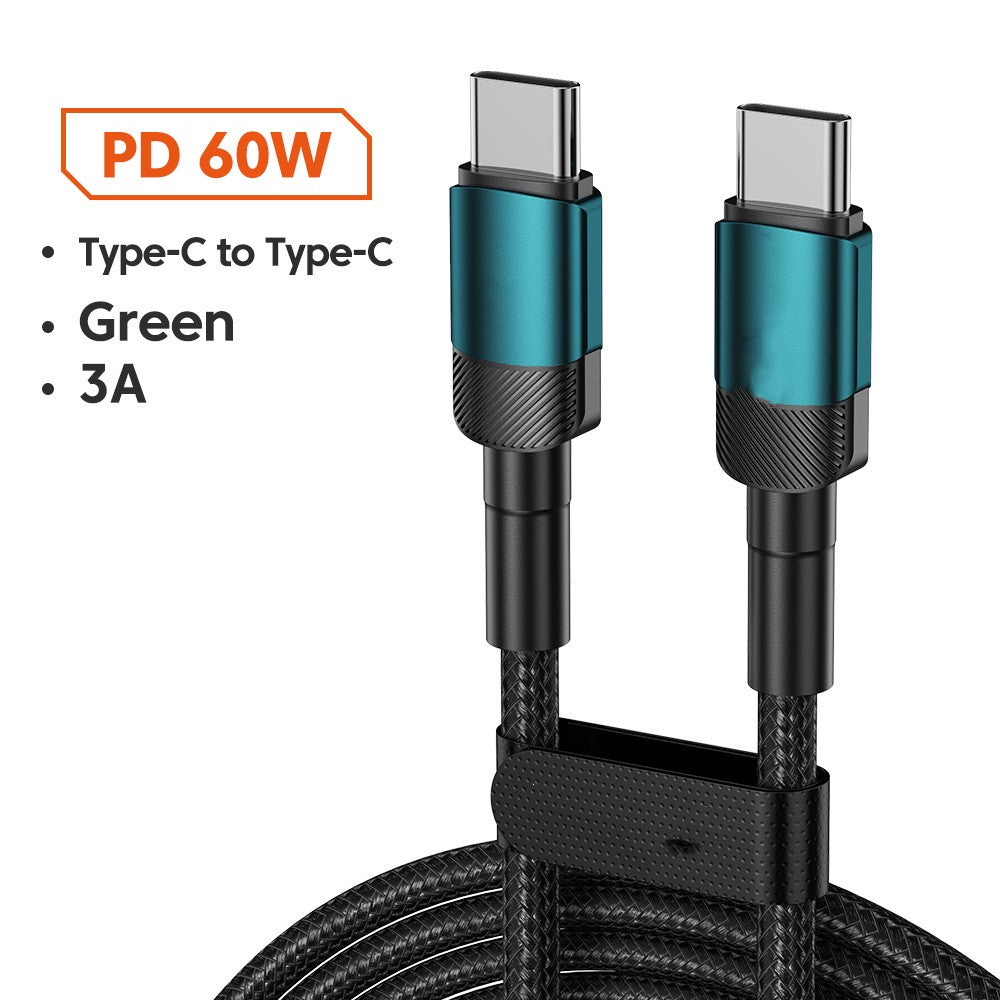 100W Fast Charging Braided USB-C Cable – image 13