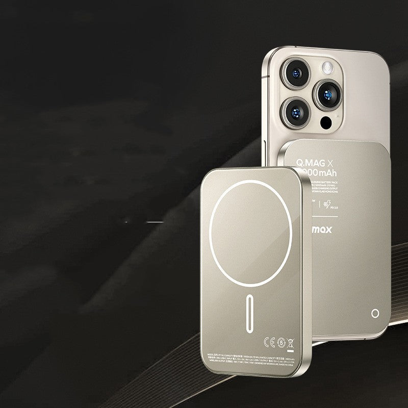 Magnetic Wireless Alloy Power Bank – image 6
