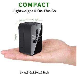 Universal Travel Adapter – Dual USB – image 3