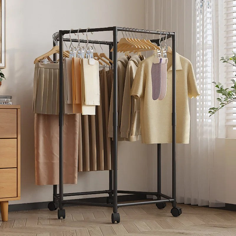 360° Rotating Garment Rack with Wheels – image 2