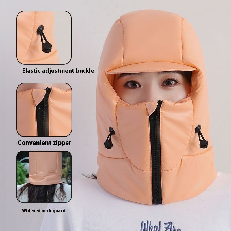 Women's Winter Warm Hat with Ear Protection & Scarf – image 3