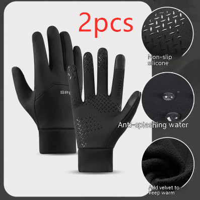 Fleece-Lined Thermal Touch Screen Gloves – image 8