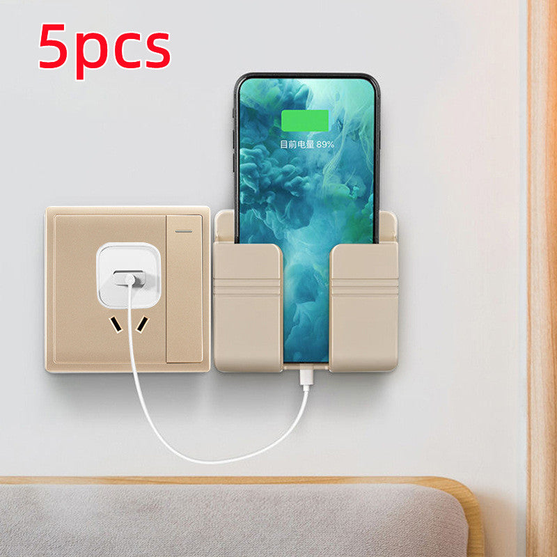 Adhesive Wall Phone & Cable Storage Rack – image 14