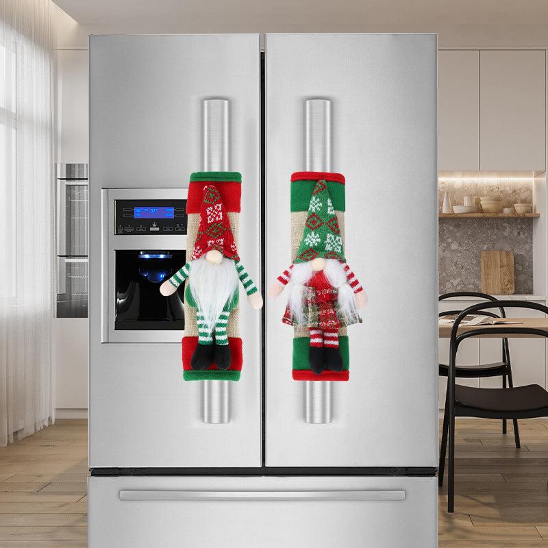 Christmas Refrigerator Door Handle Cover Handle – image 6