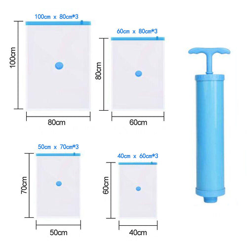 12 Strong Vacuum Storage Space Saver Bags – image 2