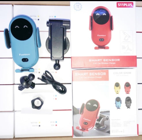 Infrared Auto-Sensing Wireless Car Charger Mount – image 10