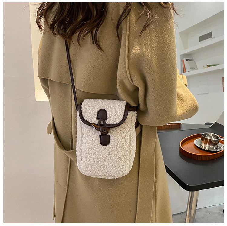 Teddy plush crossbody bag - image 2