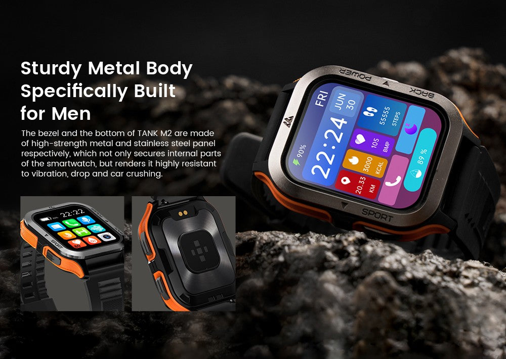 Water-Resistant Silicone Smart Watch – image 9