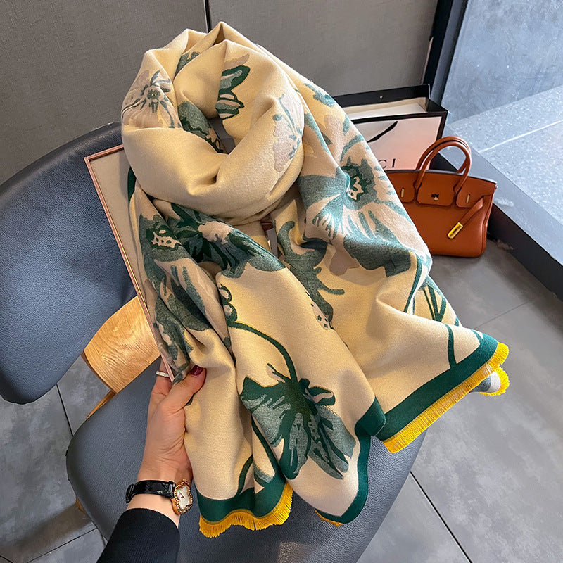 Double-Sided Thick Thermal Winter Scarf – image 5