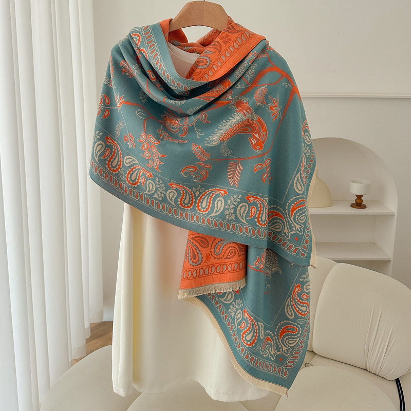 Retro Soft Winter Scarf – image 9