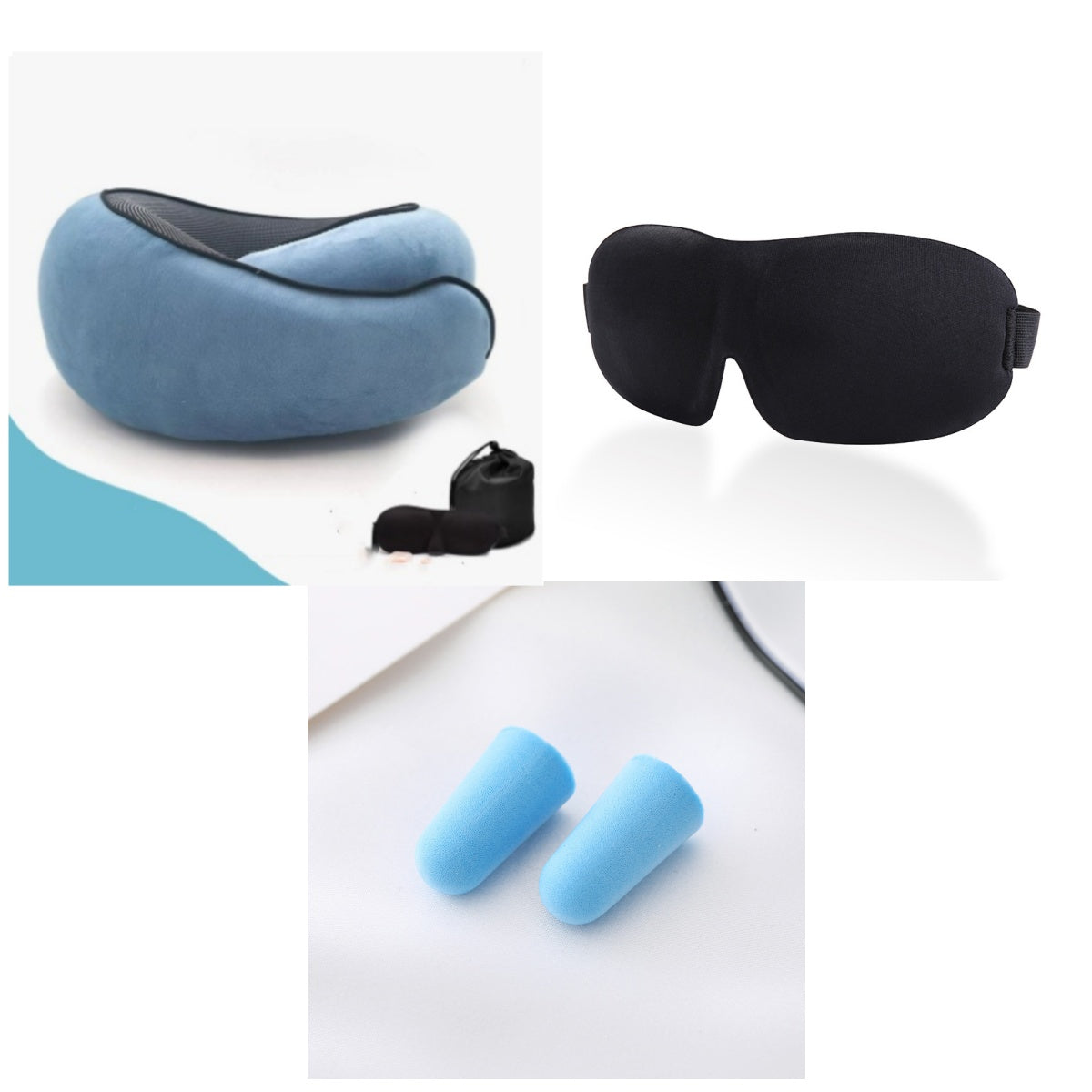 Memory Foam Travel Neck Pillow – image 37
