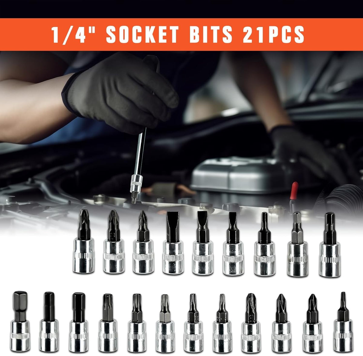 53-Piece Drive Socket Set – image 6