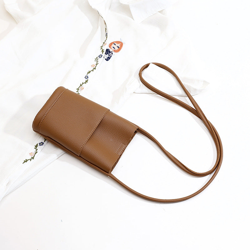 High-grade Soft Leather Mobile Phone Bag Female – image 2