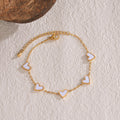 Stainless Steel Dripping Heart Bracelet – image 5