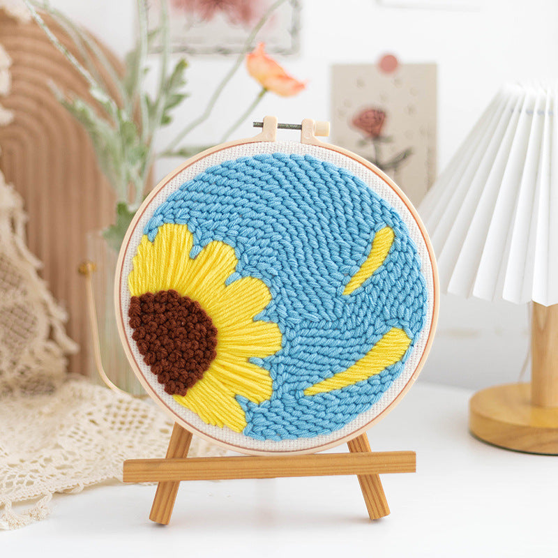 Handmade DIY Russian Wool Poke Embroidery Material – image 12