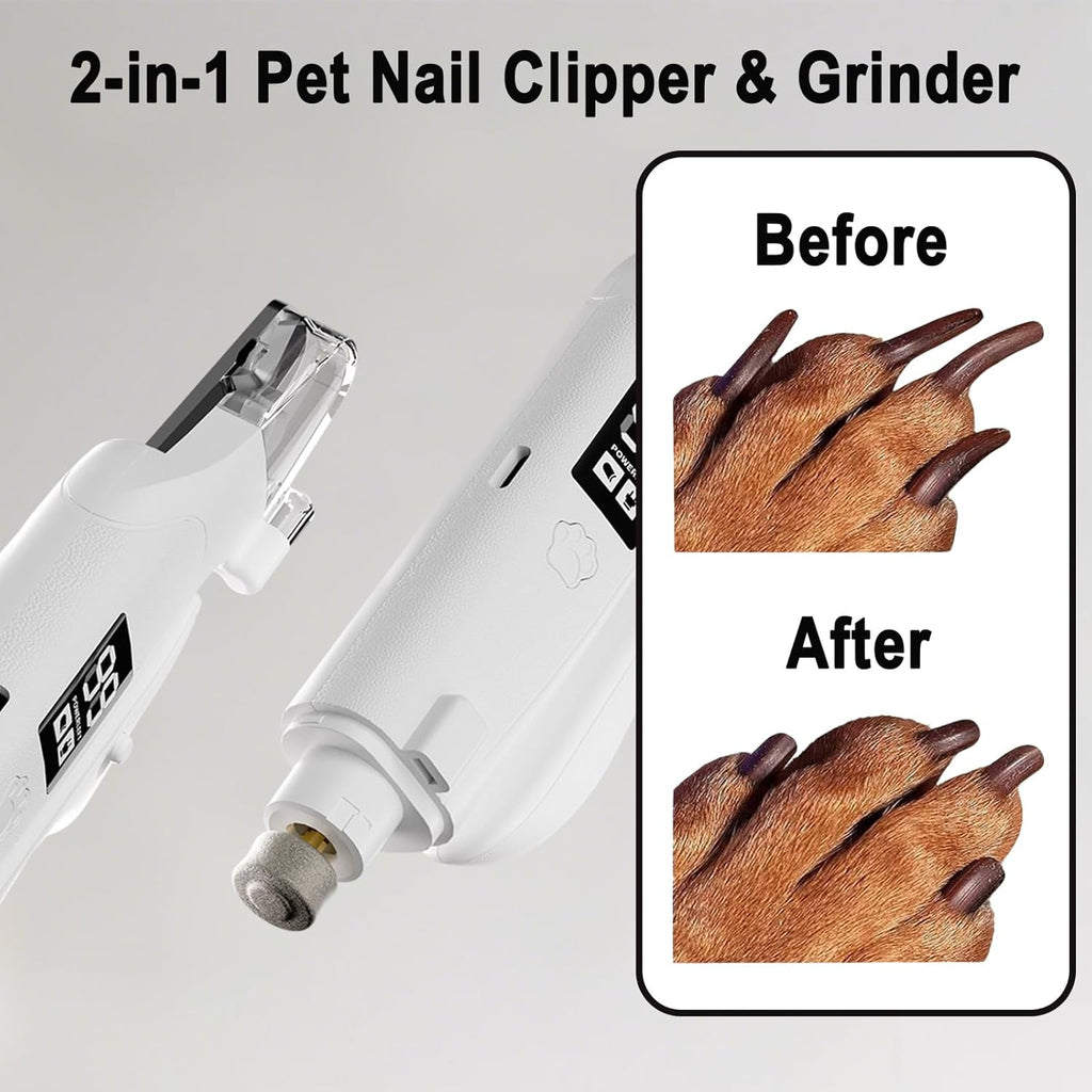 2-in-1 LED Pet Nail Grinder & Clipper – image 8