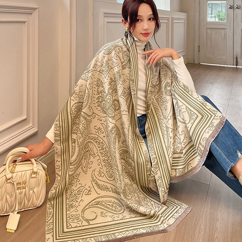 Women's Thick Warm Winter Scarf – image 12