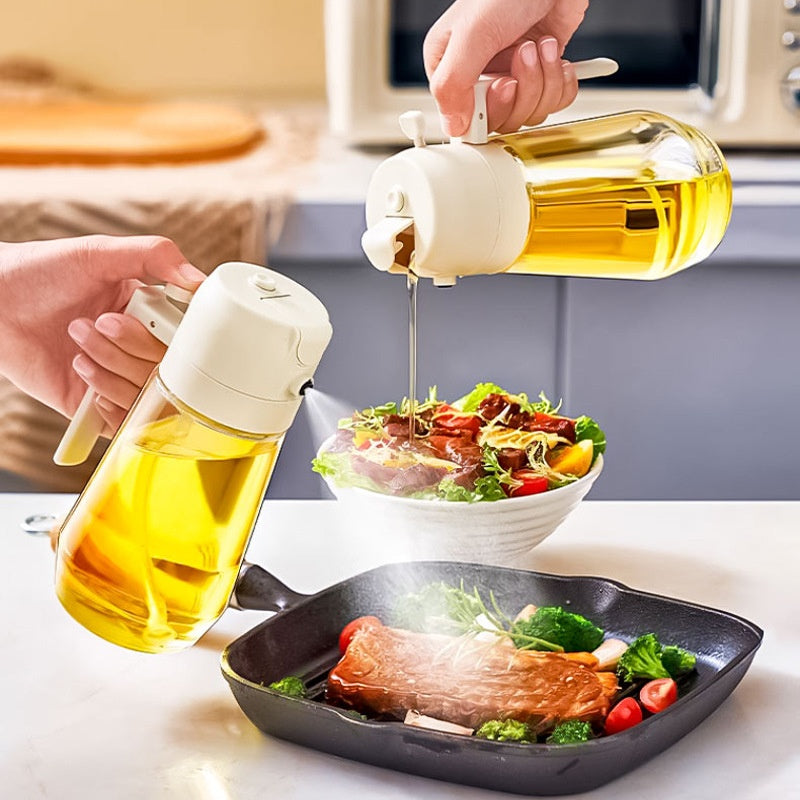 470ml Glass Olive Oil Sprayer & Dispenser – image 6