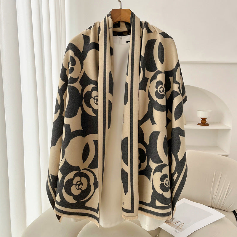Retro Soft Winter Scarf – image 4