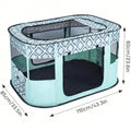 Foldable Pet Playpen Portable Soft Cage – image 2