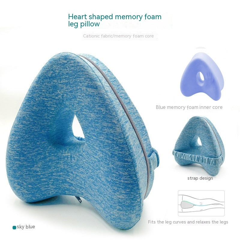 Heart-Shaped Memory Foam Leg Pillow – image 18