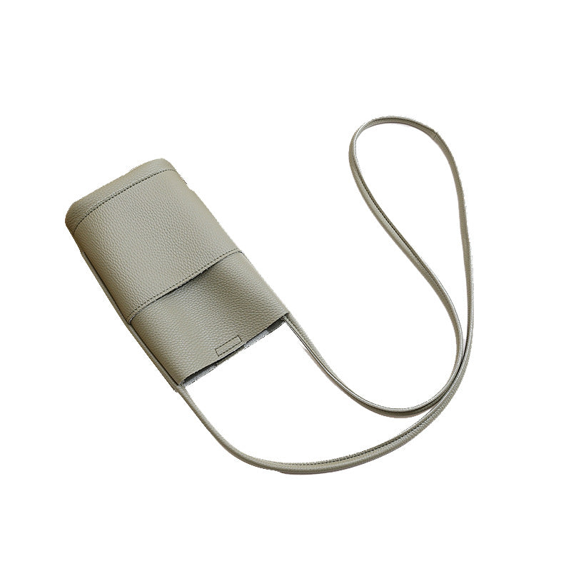 High-grade Soft Leather Mobile Phone Bag Female – image 5