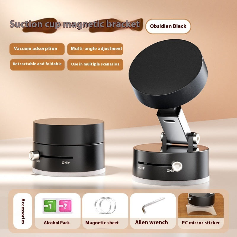 Foldable Vacuum Car Phone Mount – Magnetic Grip – image 2