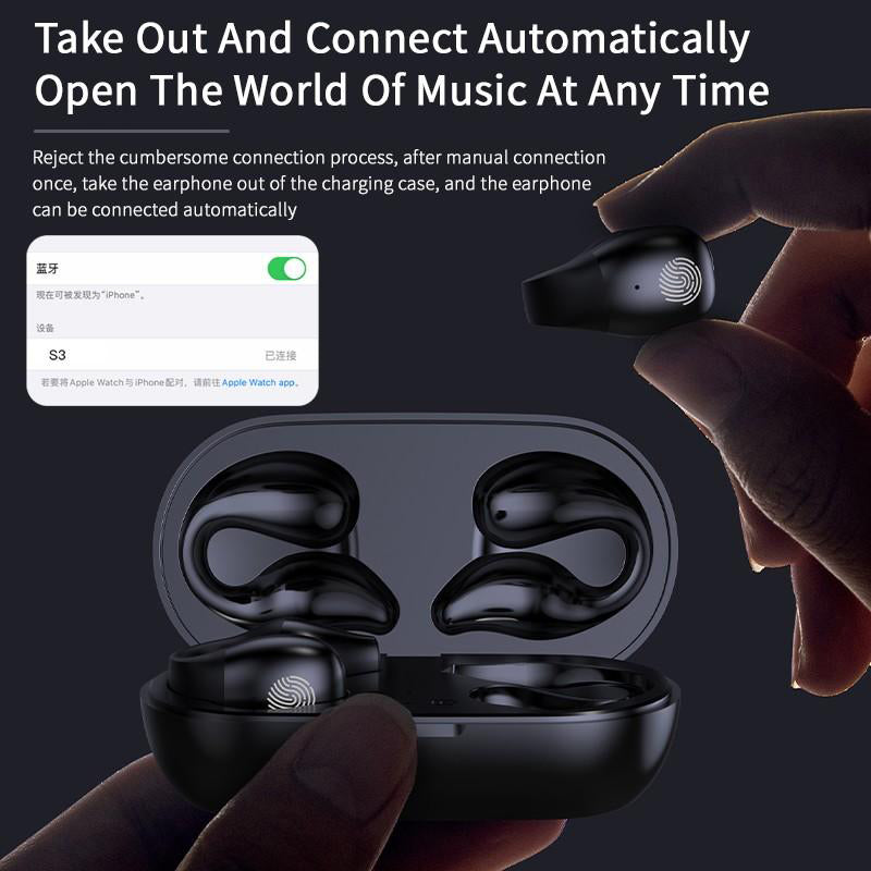 Bone Conduction Ear Clip Headphones – image 6