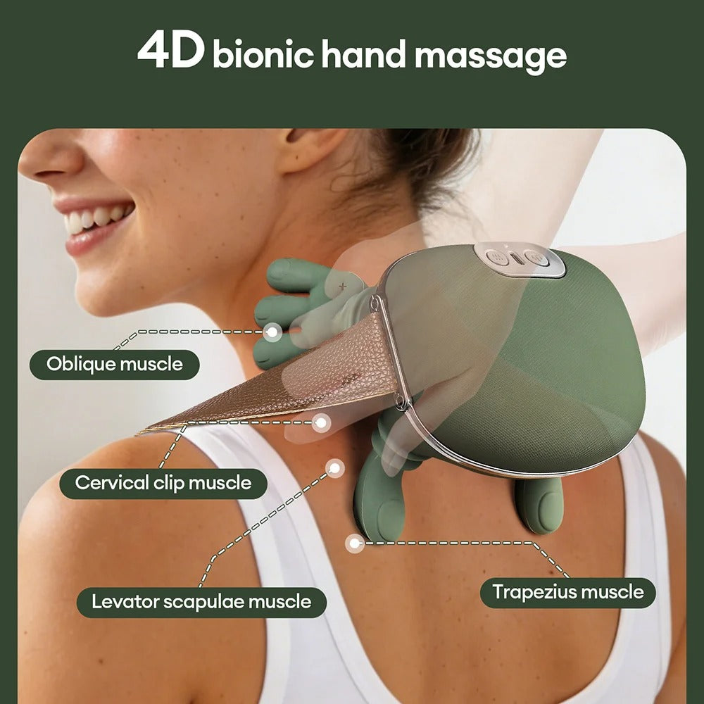 Cordless Neck & Shoulder Kneading Massager – image 9