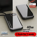Large Capacity Power Bank with Built-In Cables – image 6