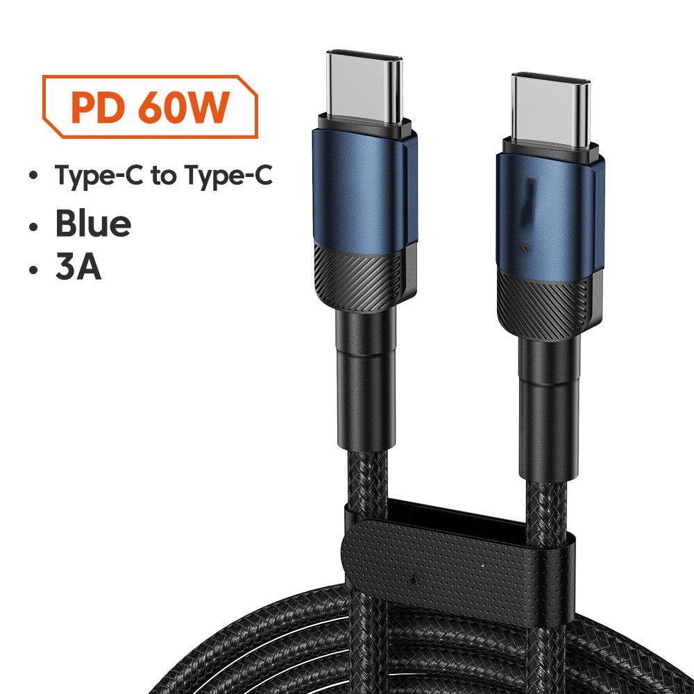 100W Fast Charging Braided USB-C Cable – image 11