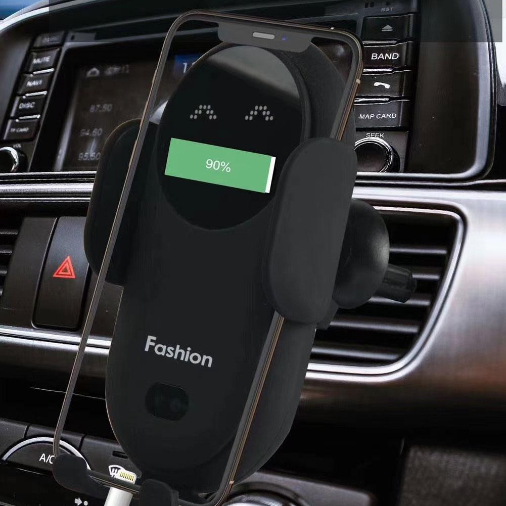 Infrared Auto-Sensing Wireless Car Charger Mount – image 5