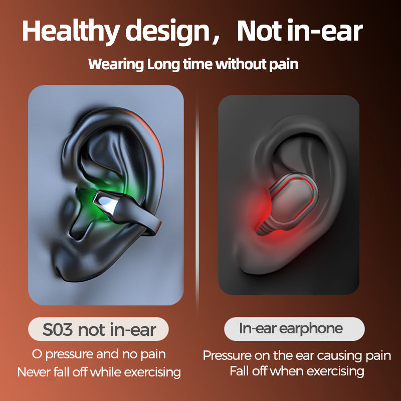 Bone Conduction Ear Clip Headphones – image 4