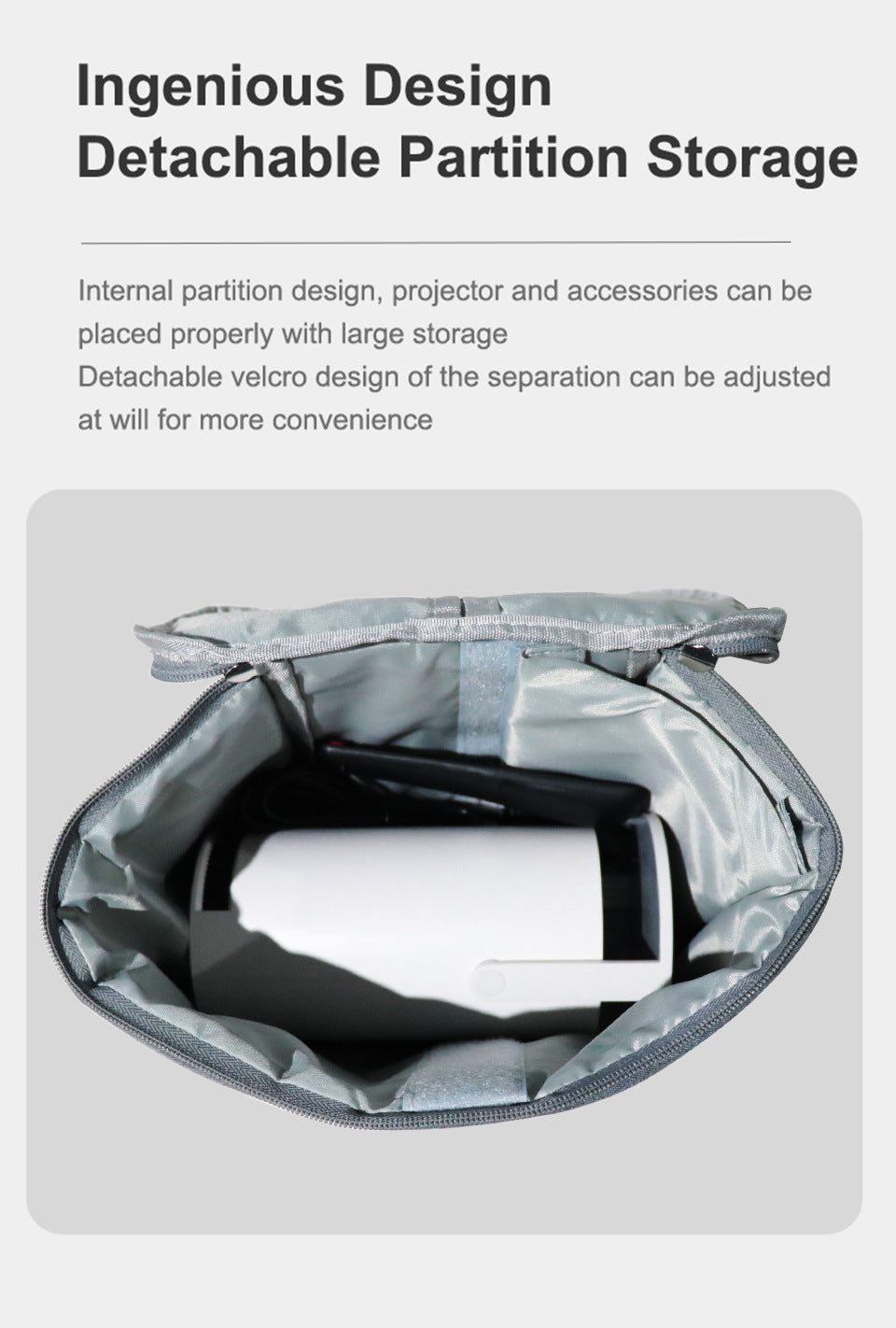 HY300 Projector Storage Portable Protective Storage Bag – image 6