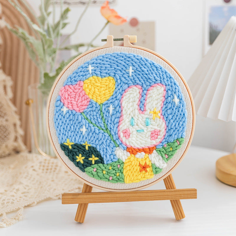 Handmade DIY Russian Wool Poke Embroidery Material – image 16