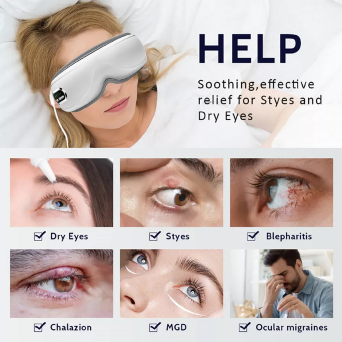 Heated Steam Eye Mask – image 4