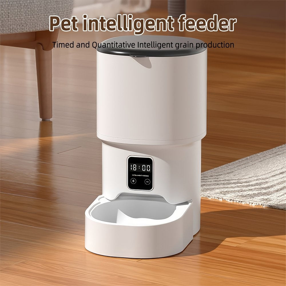 4L Pet Cat Feeder Automatic With Timer Food Dispenser – image 10