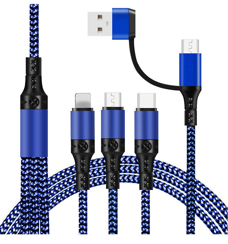 5-in-1 Fast Charging Cable – Three-Way Split – image 3