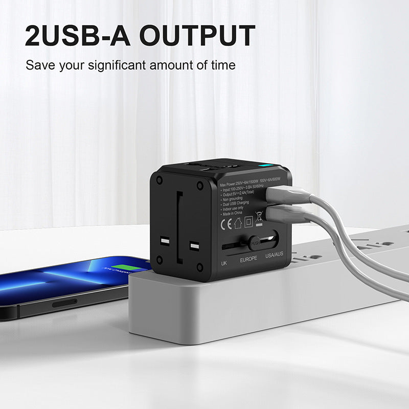 Dual USB Travel Charger – Minimalist