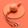 Retractable 3-in-1 USB Charging Cable – image 3