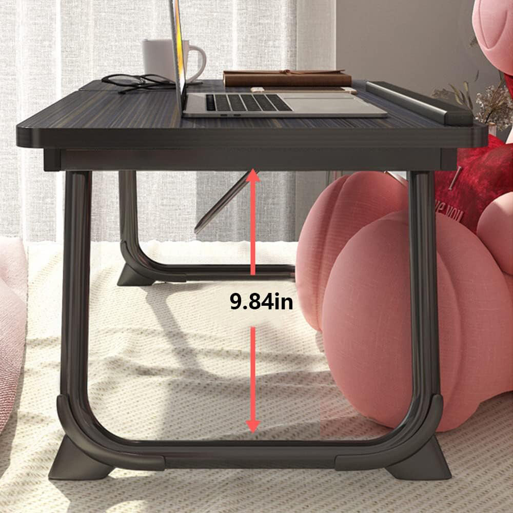 Folding Laptop Table Stand Bed Tray Sofa Lap Breakfast – image 5